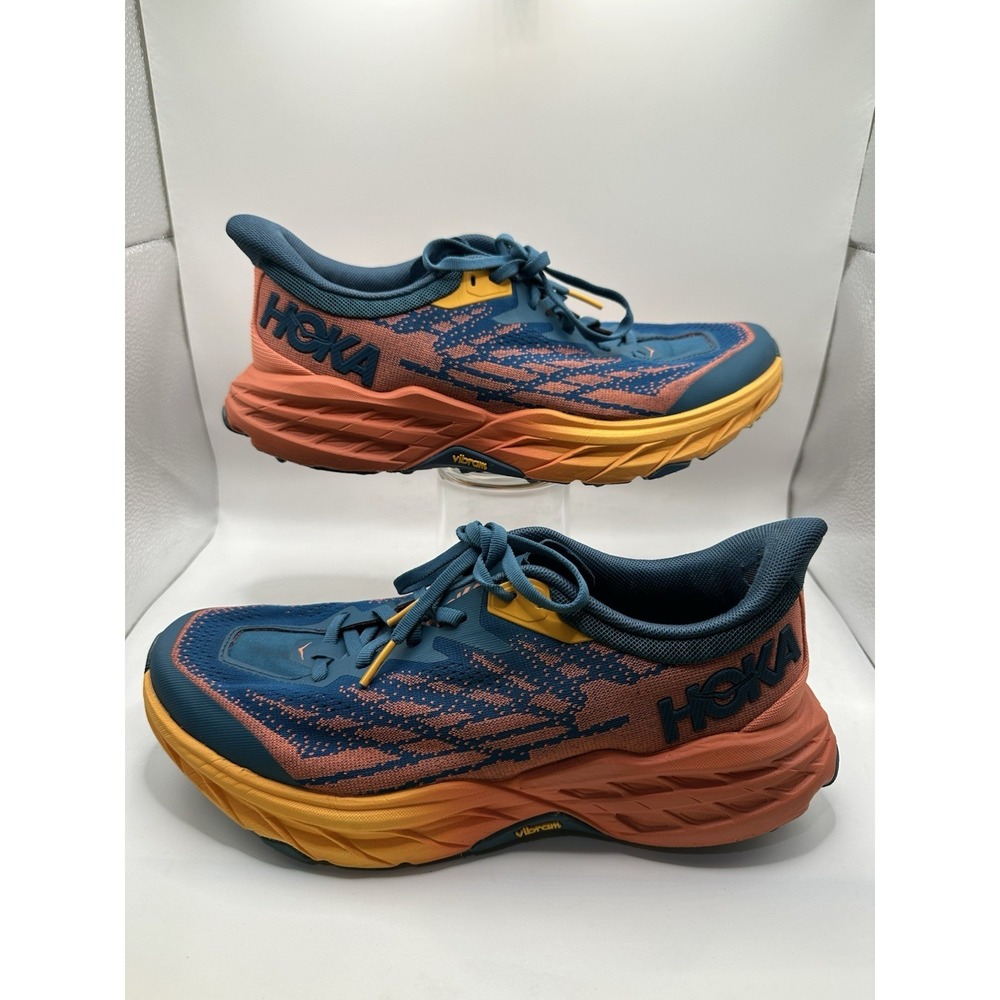 Size 8.5 - Hoka One One HOKA Speedgoat 5 Blue Coral Camellia W